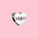 Mom Lettering Charm for Women's Bracelet DIY Christmas Jewelry Gift