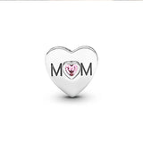 Mom Lettering Charm for Women's Bracelet DIY Christmas Jewelry Gift