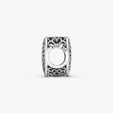Openwork Heart Charm For Women's Bracelet DIY Accessories