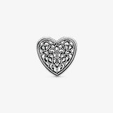 Openwork Heart Charm For Women's Bracelet DIY Accessories