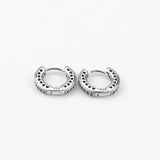Heart Hoop Earrings For Women's Christmas Jewelry Gift