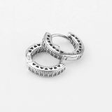 Heart Hoop Earrings For Women's Christmas Jewelry Gift