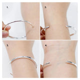 Rose Signature I-D Polished Open Bangle DIY Ladies Accessories Christmas Gift