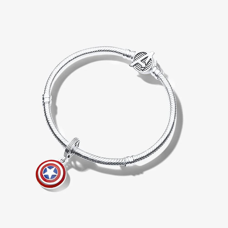 Shield Charm Bracelet Set DIY Accessories Christmas Gift