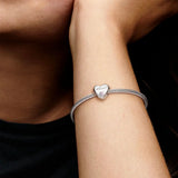Sister Letter Heart Charm for Bracelet DIY Christmas Gift
