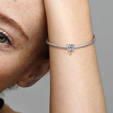 Star Spiral Track Clip Charm for Women's Bracelet DIY Accessories