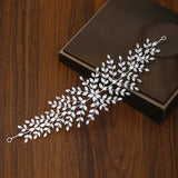 Silver Wedding Zircon Tiaras Women Headband Hair Accessories