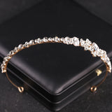 Silver Rhinestone Crystal Tiara Wedding Crown Princess Tiara