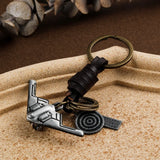 Bicycle Fighter Key Chain Keychains for Men Women