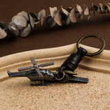 Bicycle Fighter Key Chain Keychains for Men Women
