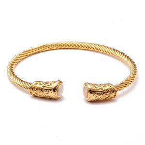 Vintage Stainless Steel Chain Link Bracelet