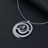 Crystal Statement Necklace Women's Big Chokers Jewelry