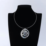 Crystal Statement Necklace Women's Big Chokers Jewelry