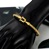 Stainless Steel Wire Thin Bangles Jewelry
