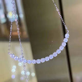 Chocker Necklace AAAAA Zircon Filled Engagement Wedding Pendants Necklaces