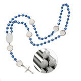 Cross Pendant Sublimation Necklace Rosary Beads Necklace