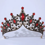 Crystal Rhinestone Tiara Crown Wedding Hair Jewelry Bridal Queen Princess Diadem