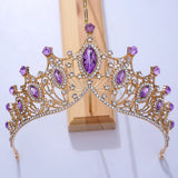 Crystal Rhinestone Tiara Crown Wedding Hair Jewelry Bridal Queen Princess Diadem