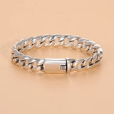 Cuban Bracelet Pin Chain Retro Old Men's Personality Jewelry