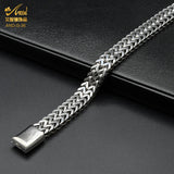 Cuban Chain Men Bracelet Stainless Steel Chain Bracelet Silver Jewelry Gift