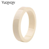 Geometric Acrylic Bangle Charm Bracelet