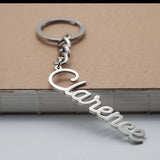 Women's Stainless Steel Letter Key Chain Ring - Birthday Gift