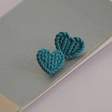 Heart Shape Polymer Clay Earrings Set for Women
