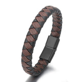 Multilayer Leather Braided Bracelet Men's Jewelry Party