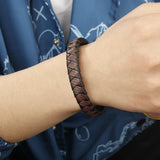 Multilayer Leather Braided Bracelet Men's Jewelry Party