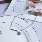 Queen Pendant 925 Sterling Silver Anklet