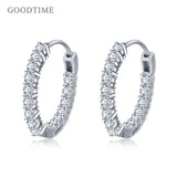 925 Sterling Silver Zircon Wedding Earrings for Women