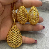 Dubai Jewelry Set for Women - Earrings Necklace Pendant