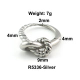 Stainless Steel Punk Ring Gala Female Gift