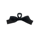Women Bowknot Hair Claw Big Velvet Bow Hair Clips Vintage Baroque Satin Hairpins