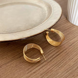 14k Geometric Earrings for Women S925 Silver Needle Stud Wedding Gift