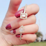 Micro Pave Diamond Cuff Bracelet for Women Dress