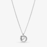 Family Always Encircled Pendant Necklace For Womens