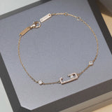 925 Sterling Silver Geometry Bracelet Women Bangle High Quality Bijoux