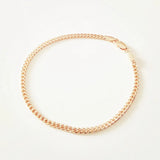 Rose Women Jewelry 3 MM Wide Hand Bracelet For Lady