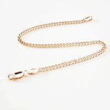 Rose Women Jewelry 3 MM Wide Hand Bracelet For Lady