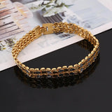 Heart Bracelet Link Bangle Jewelry Women Men