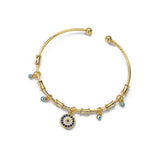 Fatima Palm Lucky Eye Adjustable Bracelet for Women