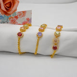 Female Zircon Wedding Bracelet Bangle Jewerly