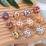 Flower Dripping Oil Aromatherapy Pendant Necklace