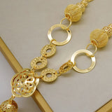 Women's African Beads Pendant Collar Chain Necklace