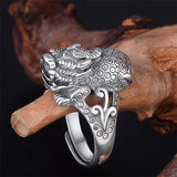 Fortune Animal Pixiu Ring For Men Adjustable Index Finger Accessories