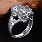 Fortune Animal Pixiu Ring For Men Adjustable Index Finger Accessories