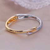 Crystal Cuff Bracelet Rose Bangles Female Jewelry Accessory