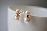 Girl's 925 Silver Earring Findings for Pearls Coral Agate