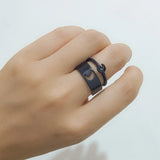 Cherry Rings Couple Set Friendship Engagement Wedding Open Rings Jewelry
